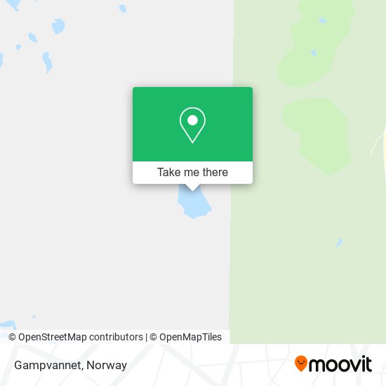 Gampvannet map