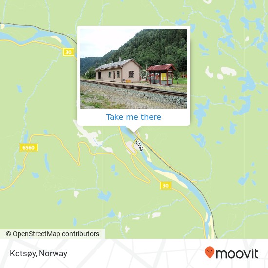 Kotsøy map