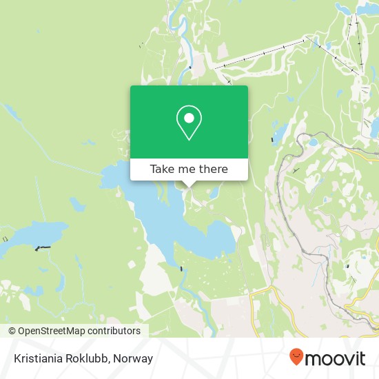 Kristiania Roklubb map