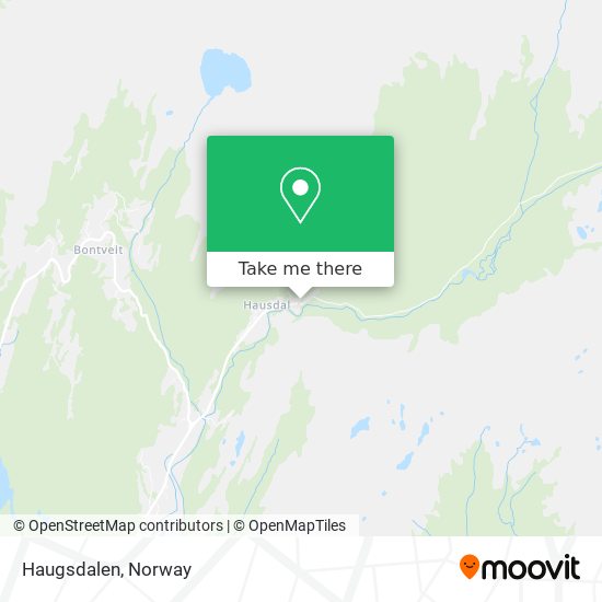 Haugsdalen map