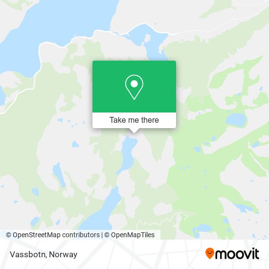 Vassbotn map