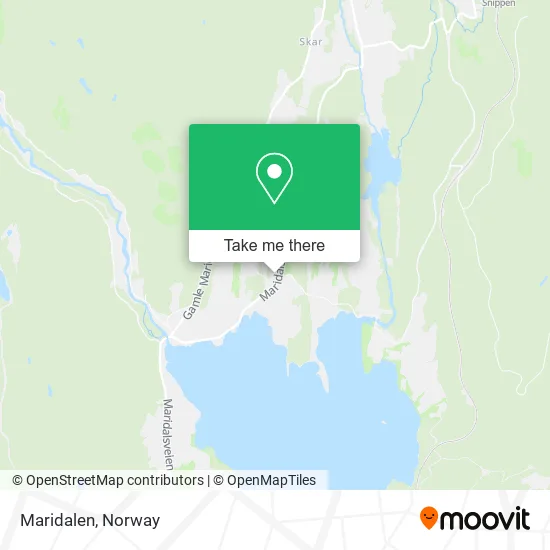 Maridalen map