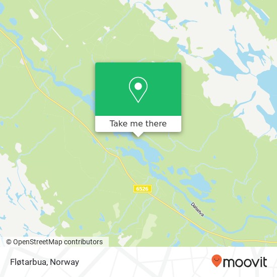 Fløtarbua map