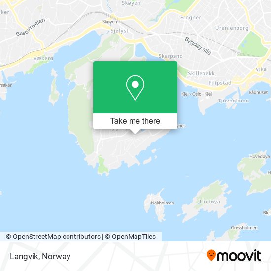 Langvik map