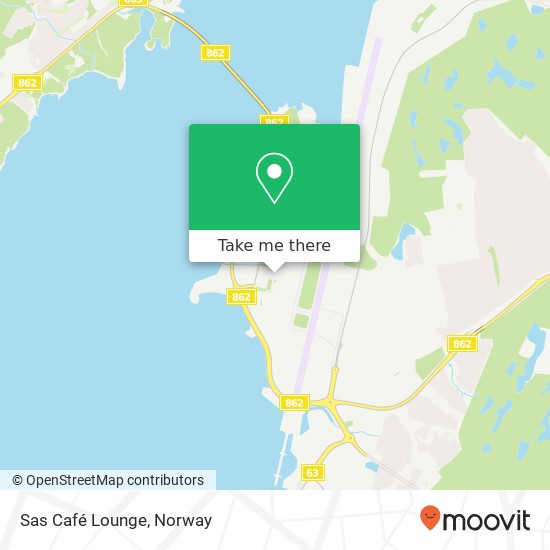 Sas Café Lounge map