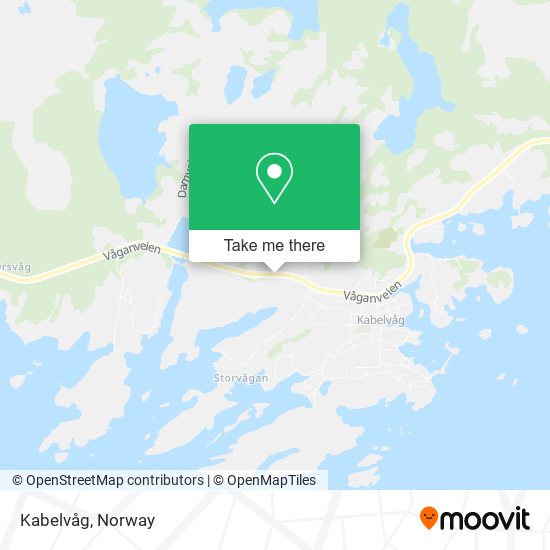 Kabelvåg map