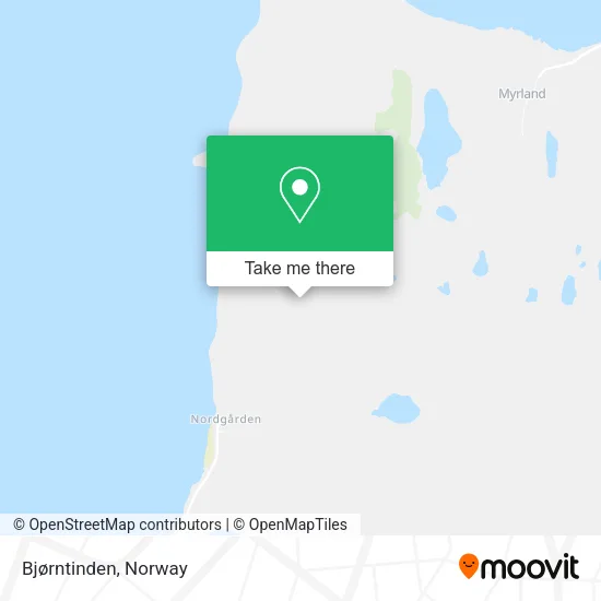 Bjørntinden map