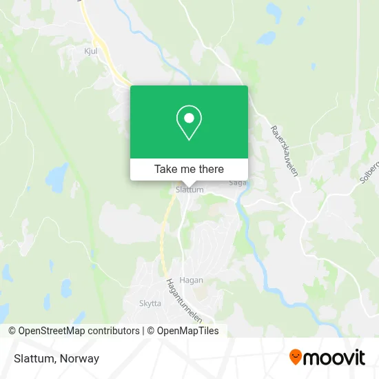 Slattum map