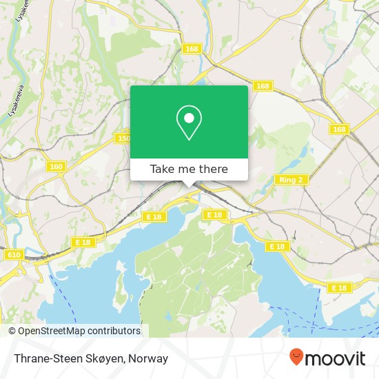 Thrane-Steen Skøyen map