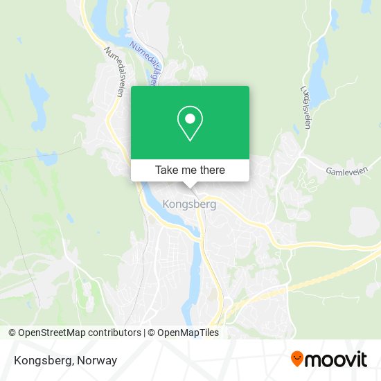 Kongsberg map