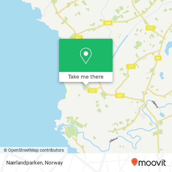 Nærlandparken map