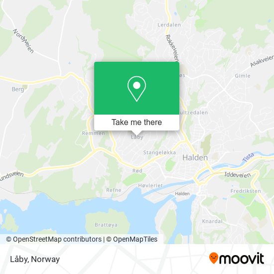 Låby map