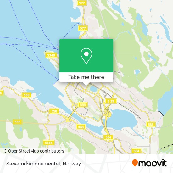 Sæverudsmonumentet map