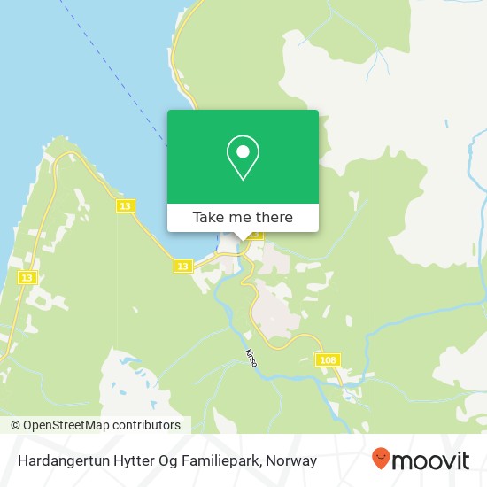 Hardangertun Hytter Og Familiepark map