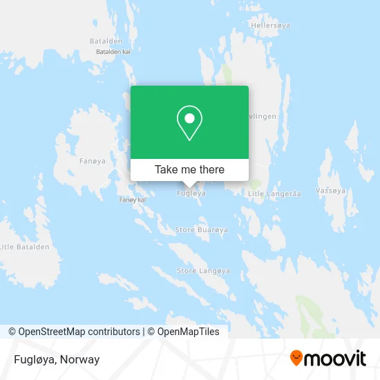 Fugløya map