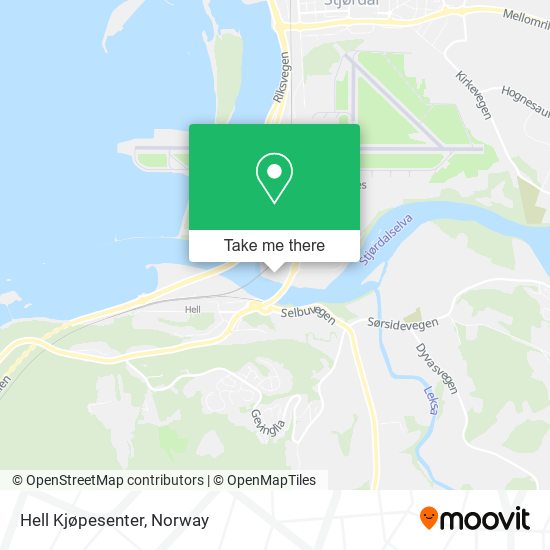 Hell Kjøpesenter map