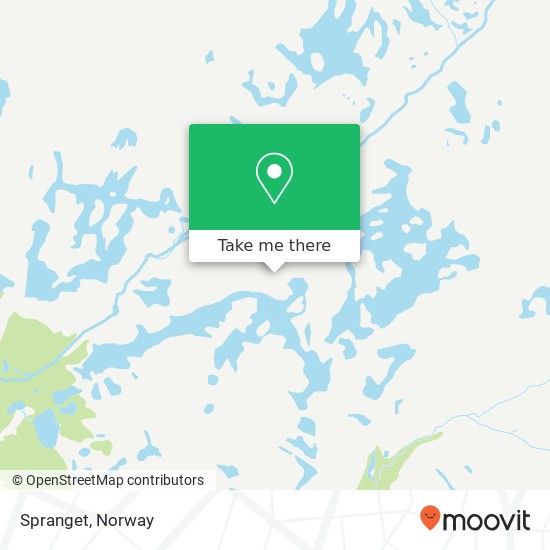 Spranget map