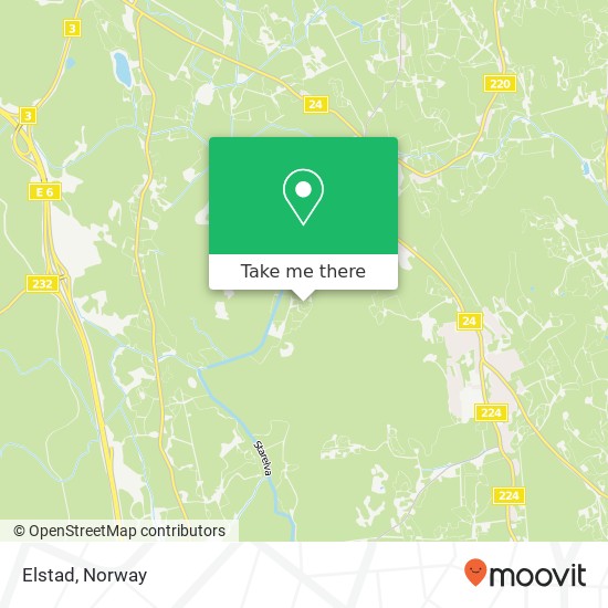 Elstad map