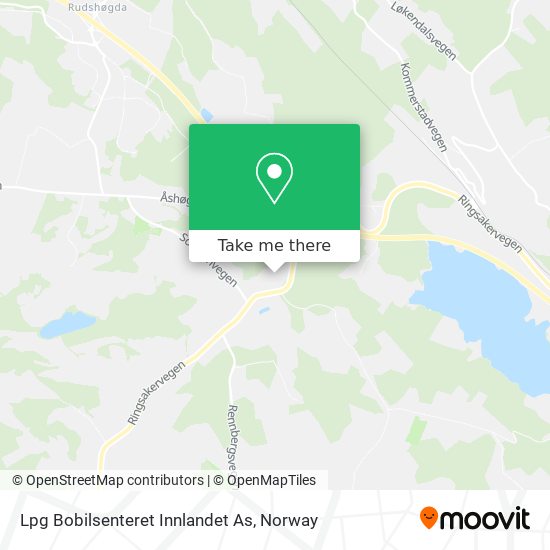 Lpg Bobilsenteret Innlandet As map