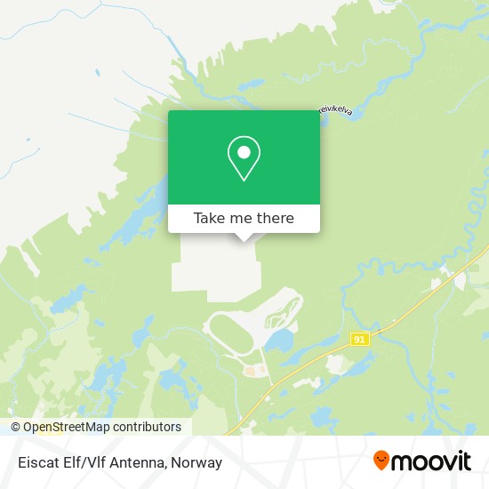 Eiscat Elf/Vlf Antenna map