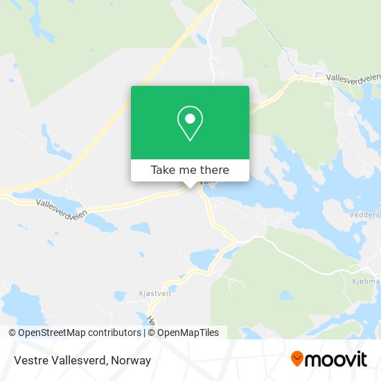 Vestre Vallesverd map