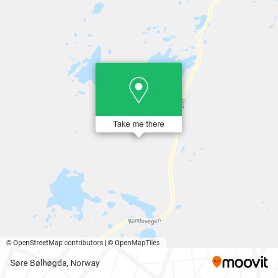 Søre Bølhøgda map