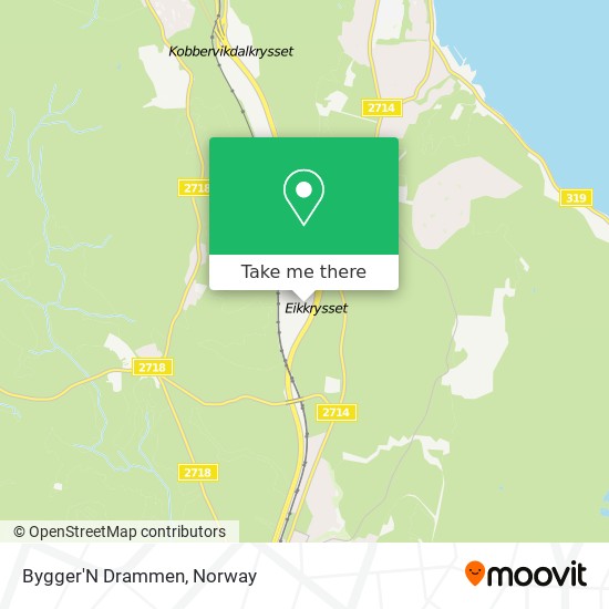 Bygger'N Drammen map