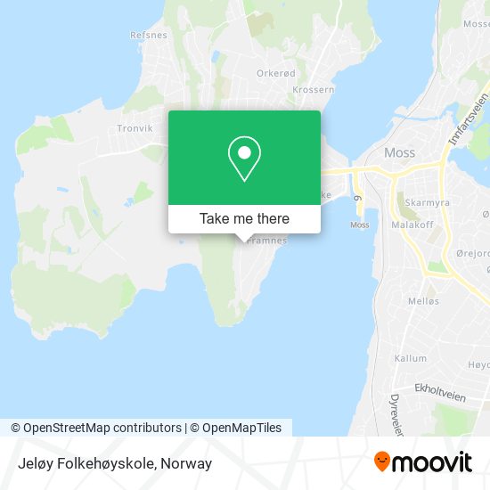 Jeløy Folkehøyskole map