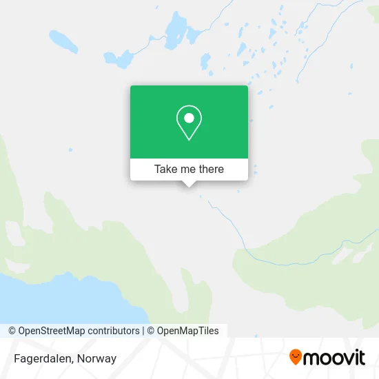 Fagerdalen map
