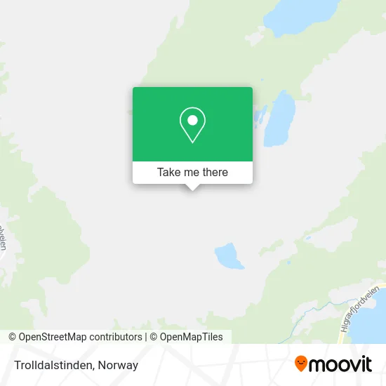 Trolldalstinden map