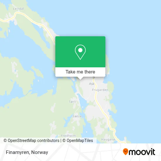 Finamyren map