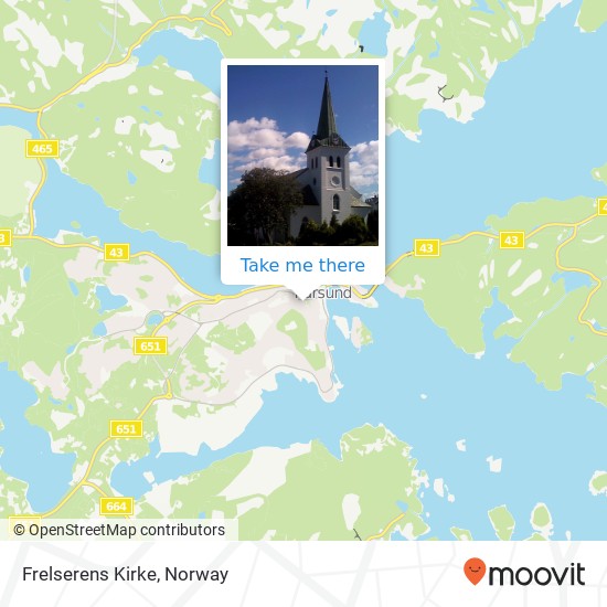 Frelserens Kirke map