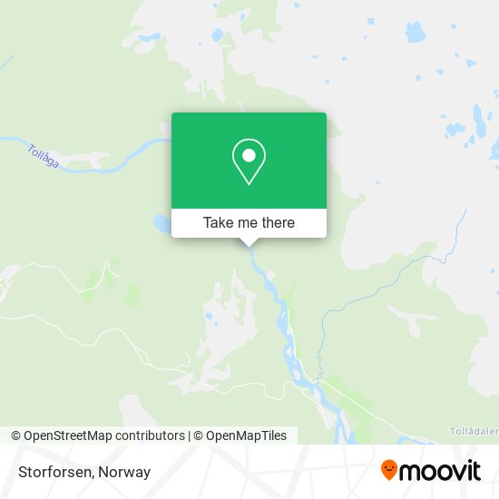 Storforsen map