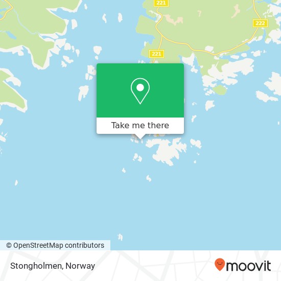 Stongholmen map