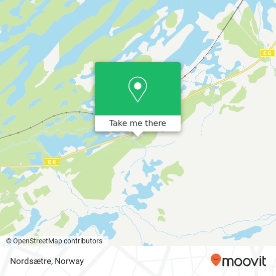 Nordsætre map