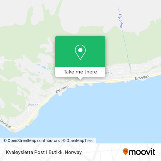 Kvaløysletta Post I Butikk map
