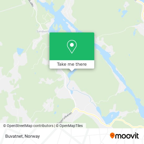 Buvatnet map