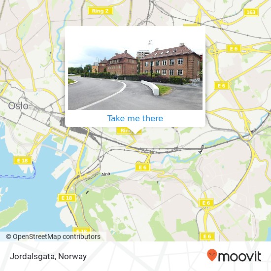 Jordalsgata map