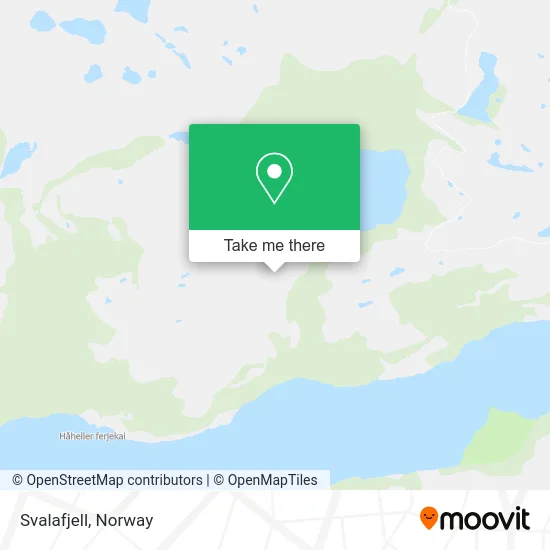 Svalafjell map