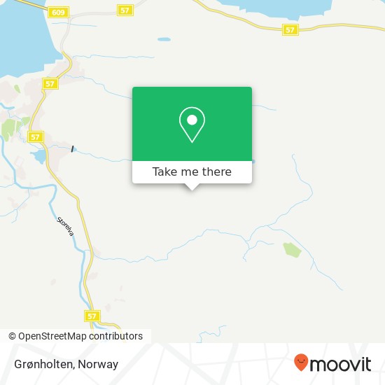 Grønholten map
