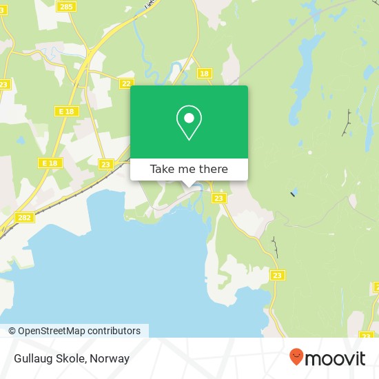 Gullaug Skole map