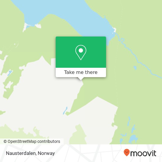 Nausterdalen map