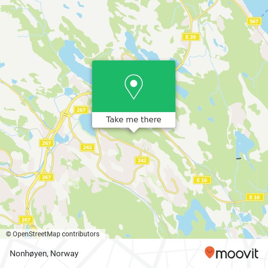 Nonhøyen map