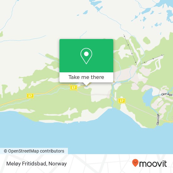 Meløy Fritidsbad map