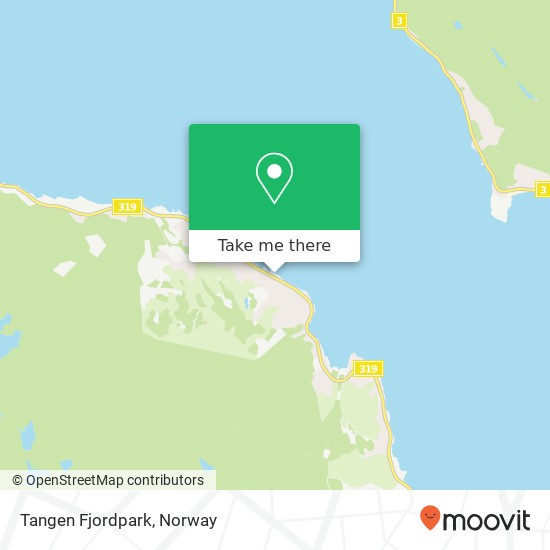 Tangen Fjordpark map