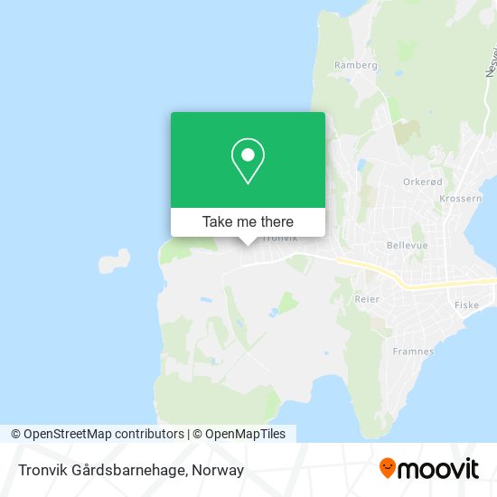 Tronvik Gårdsbarnehage map