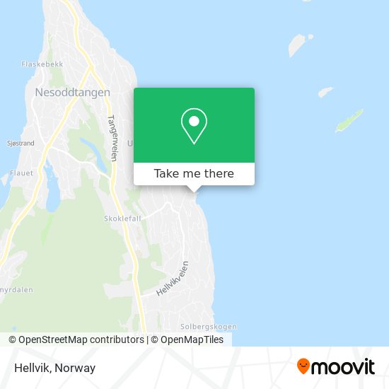 Hellvik map