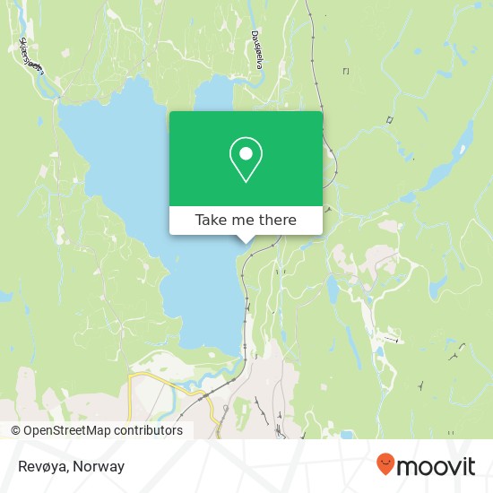 Revøya map