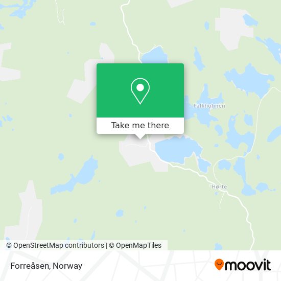 Forreåsen map