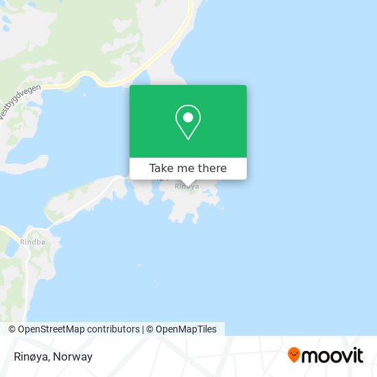 Rinøya map